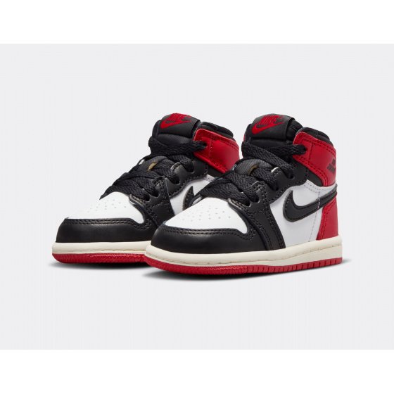Jordan 1 Retro High OG TD Black Toe Reimagined