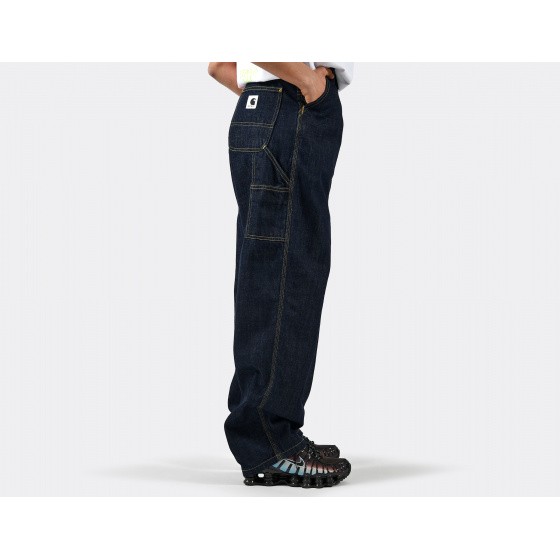 Carhartt WIP W Brandon Single Knee Pant Blue Rinsed
