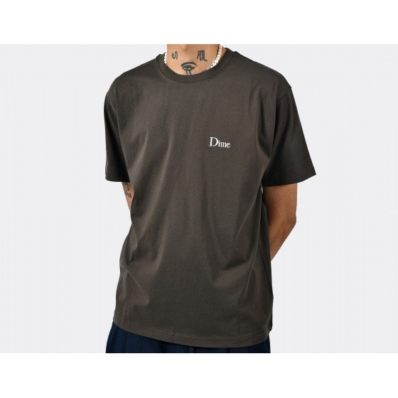 Dime Classic Small Logo T-Shirt Black