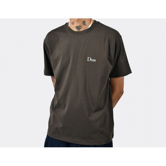 Dime Classic Small Logo T-Shirt Black