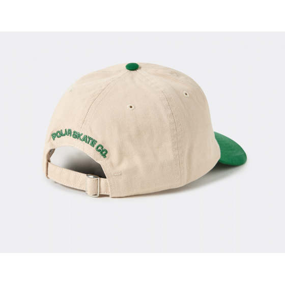 Polar Stroke Logo Sai Cap Ecru Green