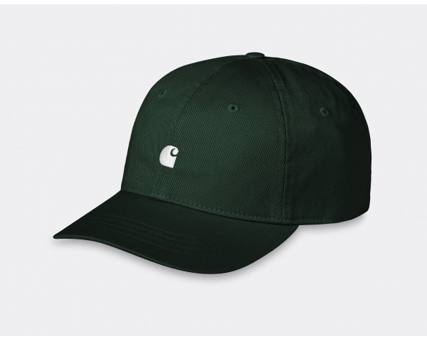 Carhartt WIP Madison Logo Cap Conifer White