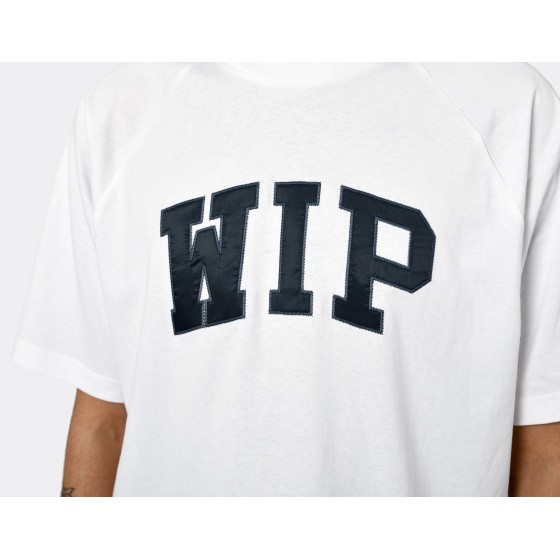 Carhartt WIP T-Shirt White Dusky Blue