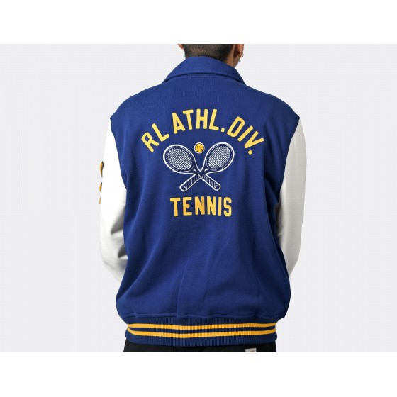 Polo Ralph Lauren Varsity Jacket Athletic Club Fall Royal