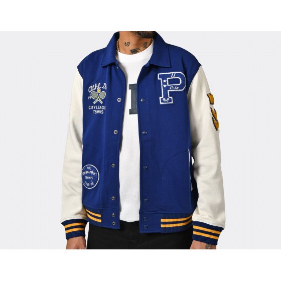 Polo Ralph Lauren Varsity Jacket Athletic Club Fall Royal