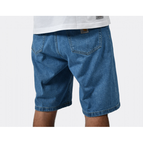 Carhartt WIP Landon Short Blue Heavy Stone Wash