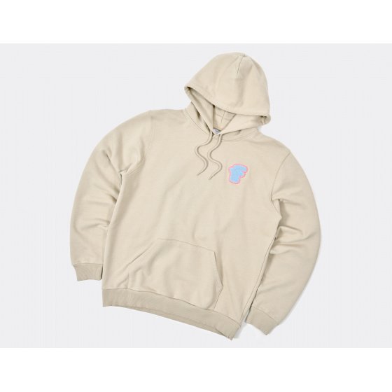 Fenom Flowers Hoodie Beige