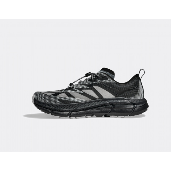 Hoka Mafate Speed 4 Lite Stealth Tech Black White