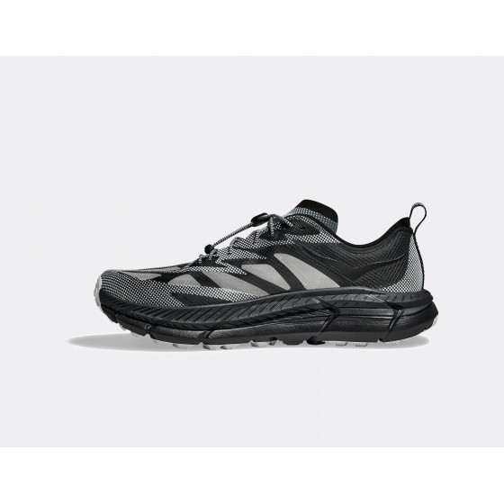 Hoka Mafate Speed 4 Lite Stealth Tech Black White