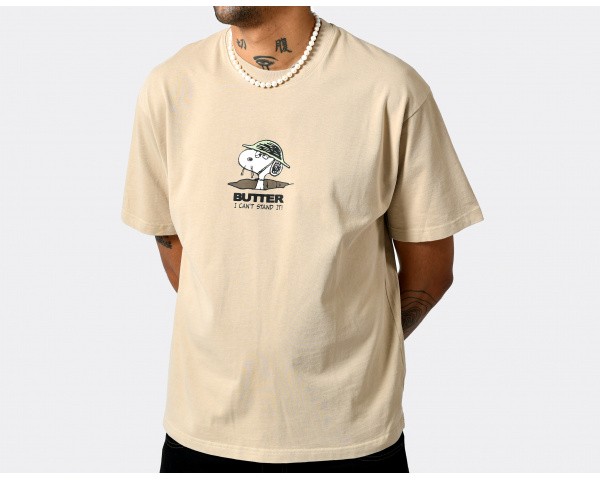 Butter Peanuts Can't Stand It Tee T-Shirt Washed Sandstone