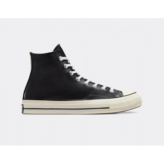 Converse Chuck 70 High Leather Black White