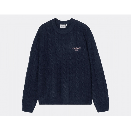 Carhartt WIP Signature Sweater Deep Night