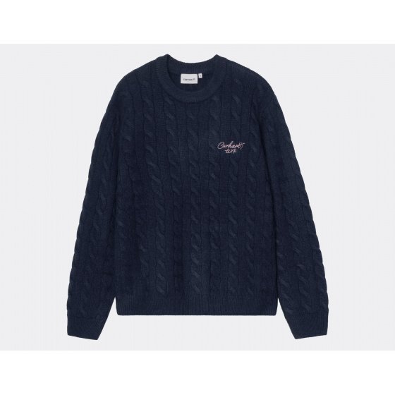 Carhartt WIP Signature Sweater Deep Night