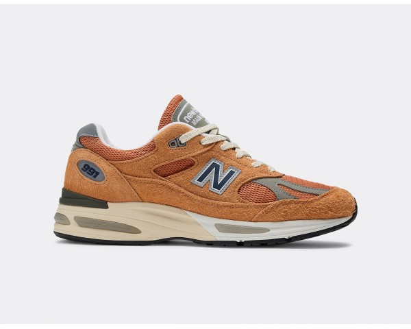 New Balance 991 V2 Grounded Pastels Gold Earth Made in UK