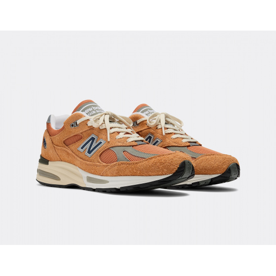 New Balance 991 V2 Grounded Pastels Gold Earth Made in UK