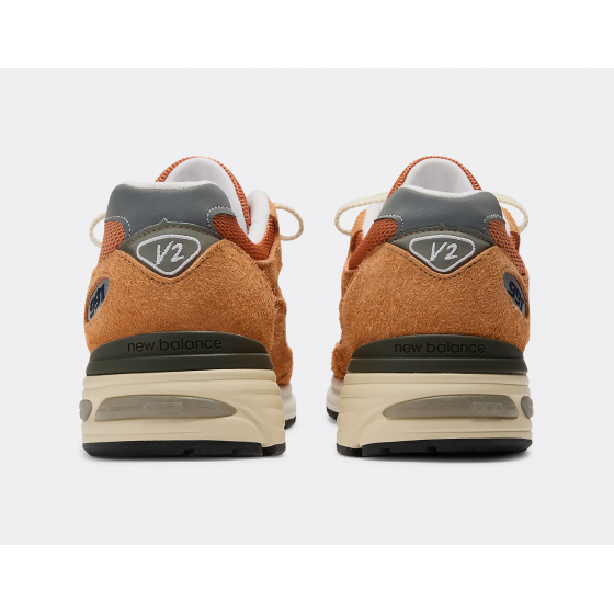 New Balance 991 V2 Grounded Pastels Gold Earth Made in UK