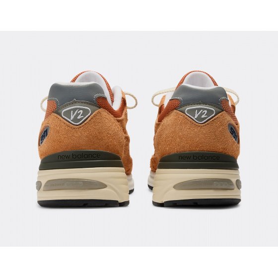New Balance 991 V2 Grounded Pastels Gold Earth Made in UK