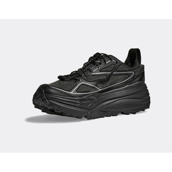 Hoka Stinson One7 Black Silver