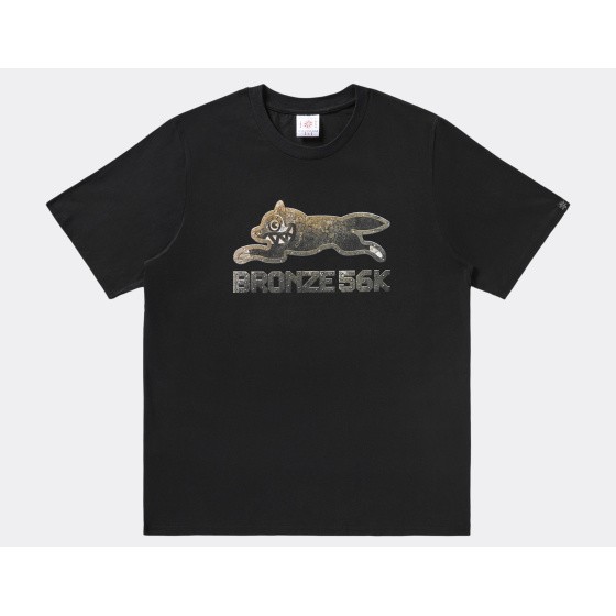Bronze 56K BBC Icecream Wunning Dog T-Shirt Black