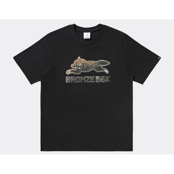 Bronze 56K BBC Icecream Wunning Dog T-Shirt Black