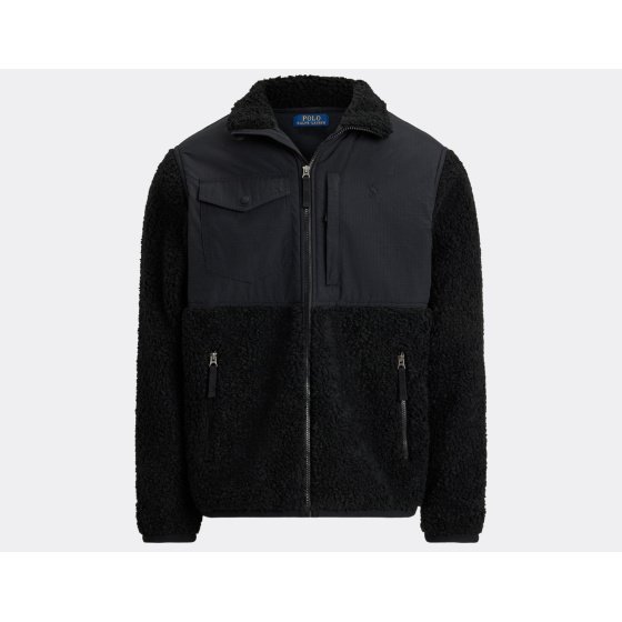 Polo Ralph Lauren Full Zip Hybrid Jacket Black
