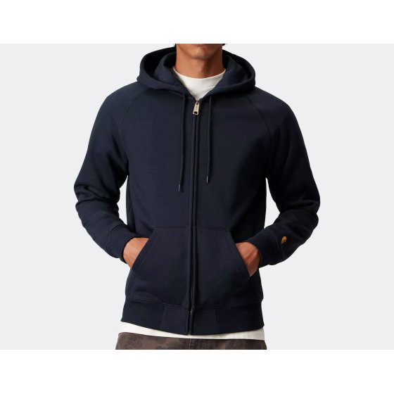 Carhartt WIP Hooded Chase Jacket Dark Navy