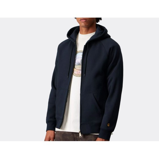Carhartt WIP Hooded Chase Jacket Dark Navy