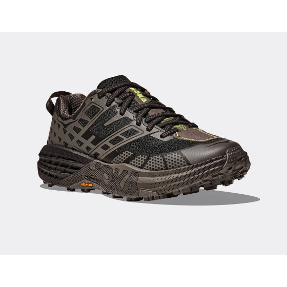 Hoka Speedgoat 2 Black Asphalt Grey