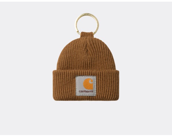 Carhartt WIP Mini Watch Hat Keychain Hamilton Brown