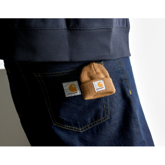 Carhartt WIP Mini Watch Hat Keychain Hamilton Brown