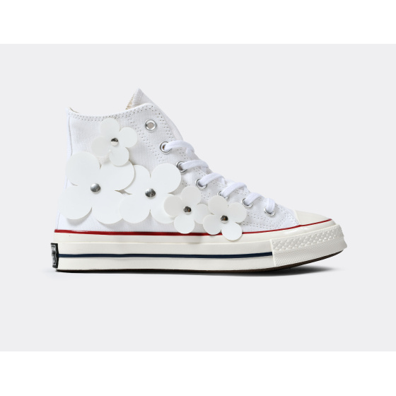 Converse Chuck 70 Canvas Ltd White Flowers
