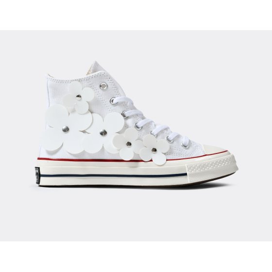 Converse Chuck 70 Canvas Ltd White Flowers