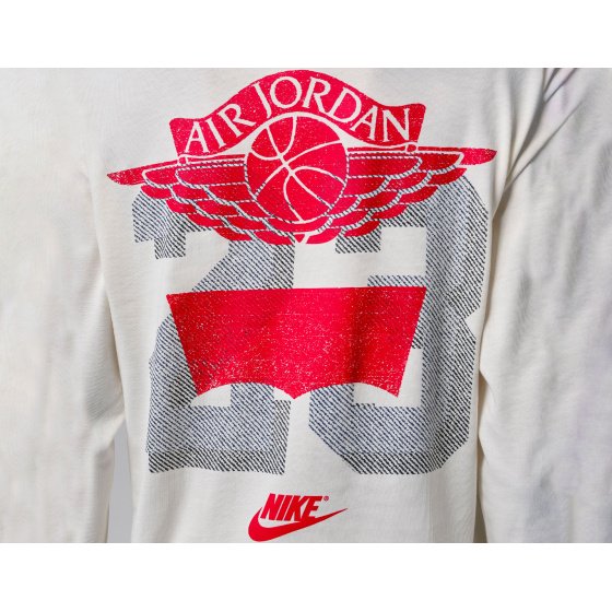 Jordan Long Sleeve T-Shirt Levi’s Pale Ivory