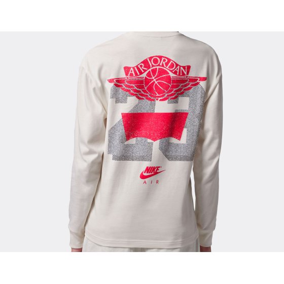 Jordan Long Sleeve T-Shirt Levi’s Pale Ivory