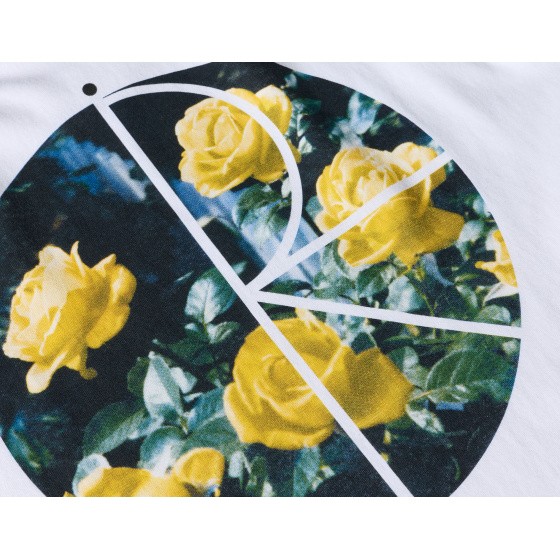 Polar Fill Logo T-Shirt Martas Roses White