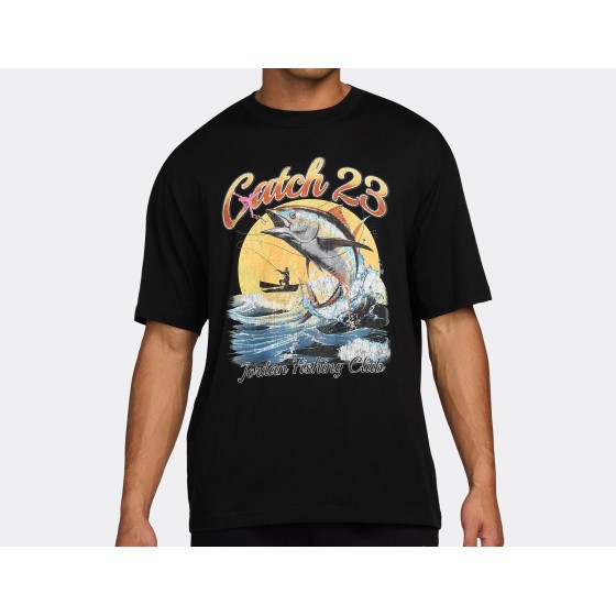 Jordan Fishing Club T-Shirt Black