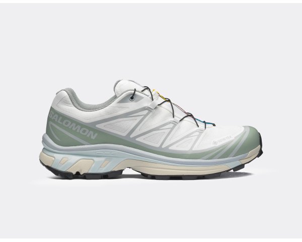 Salomon XT-6 Gore-Tex White Green Milieu