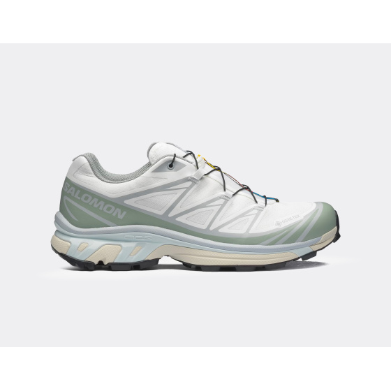 Salomon XT-6 Gore-Tex White Green Milieu