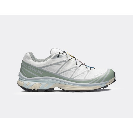Salomon XT-6 Gore-Tex White Green Milieu