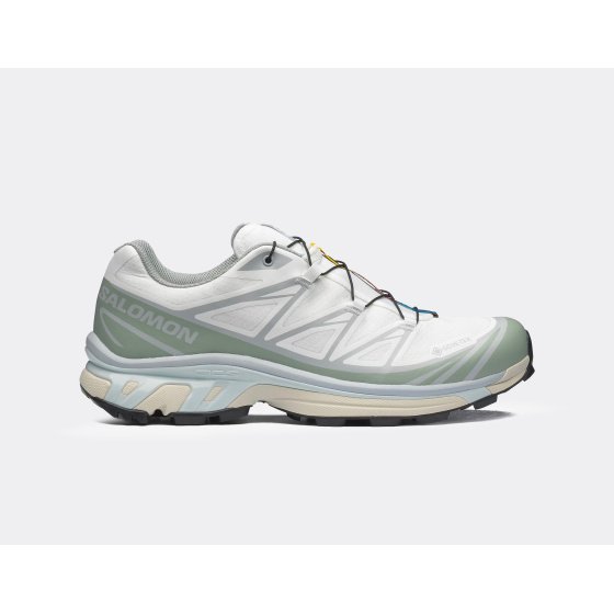 Salomon XT-6 Gore-Tex White Green Milieu