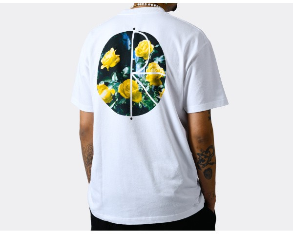 Polar Fill Logo T-Shirt Martas Roses White