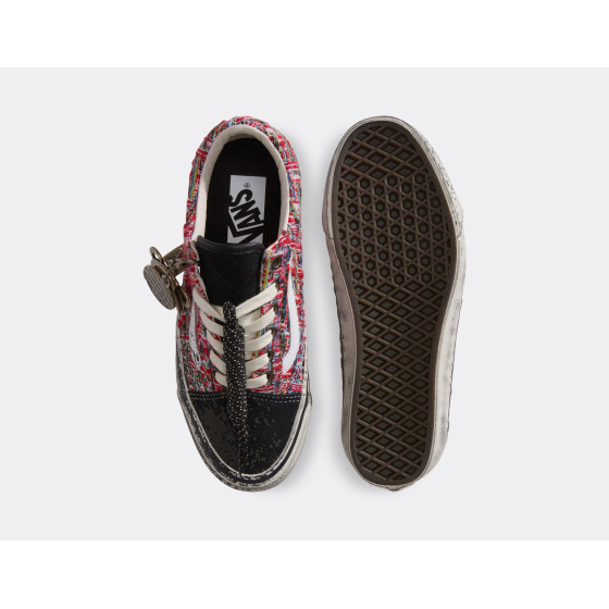 Vans LX Old Skool Charms Red Black
