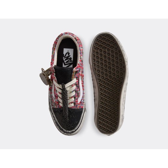 Vans LX Old Skool Charms Red Black