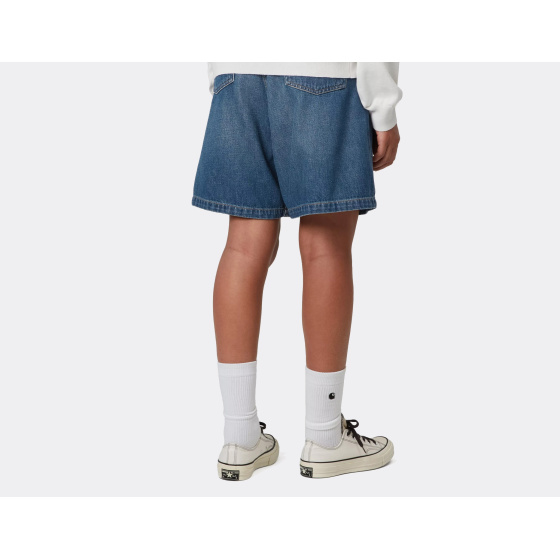 Carhartt WIP W Alta Short Blue Dark Used Wash