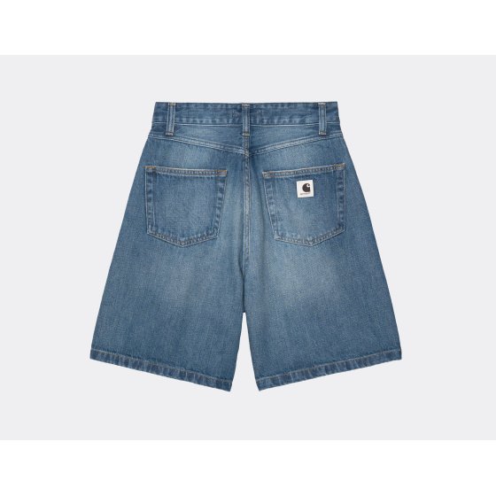 Carhartt WIP W Alta Short Blue Dark Used Wash