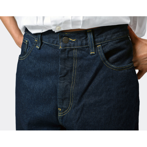 Carhartt WIP W Brandon Pant Blue Rinsed