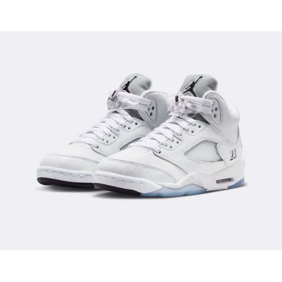 Jordan Air Jordan 5 Retro GS White Metallic