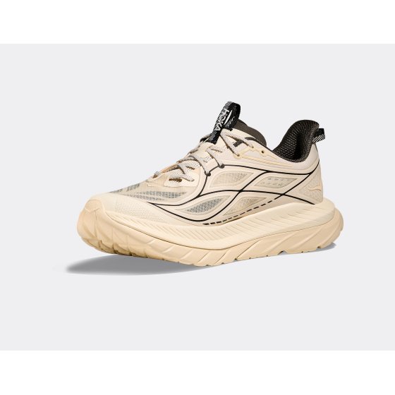 Hoka Mach Remastered Eggshell Asphalt Grey