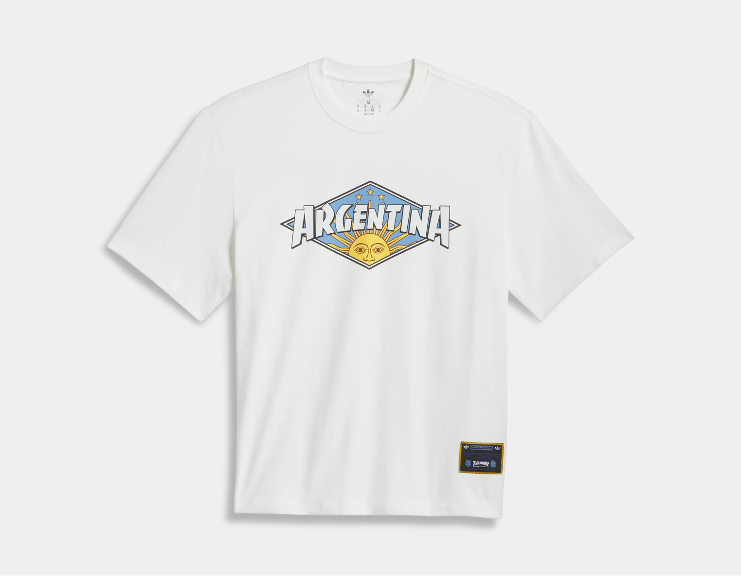 ウェア  AFA Thrasher adidas Skateboarding T-shirt Thrasher AFA White KX4544