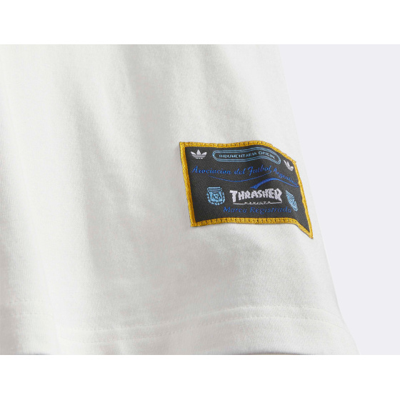 adidas Skateboarding T-shirt Thrasher AFA White